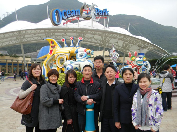 In 2012, the company organized and managed a delegation of employees from Hong Kong
